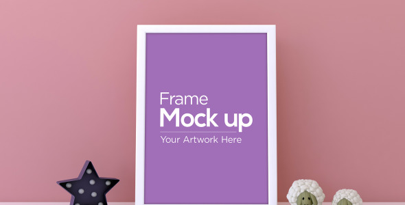 Мокап для продукта на тему графика