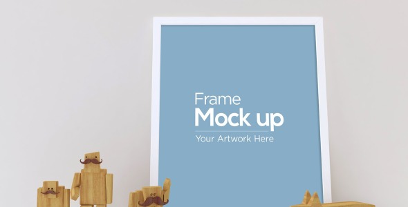 Мокап для продукта на тему графика