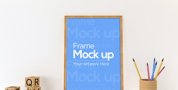 Мокап для продукта на тему графика