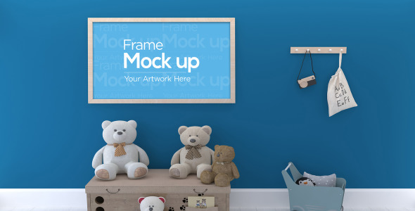 Мокап для продукта на тему графика