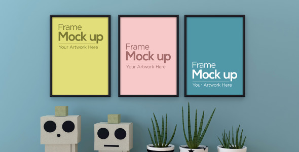 Мокап для продукта на тему графика