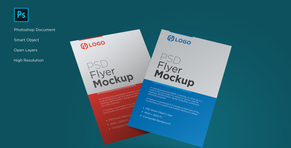 Мокап для продукта на тему графика