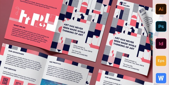 Фирменный стиль на тему графика