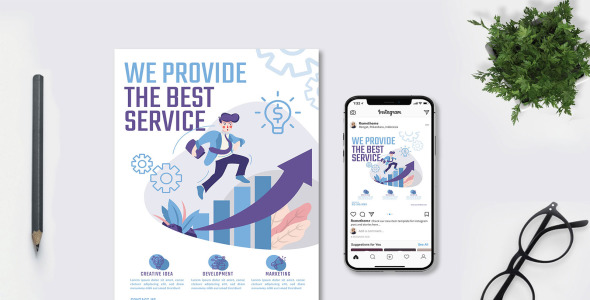 Фирменный стиль на тему графика