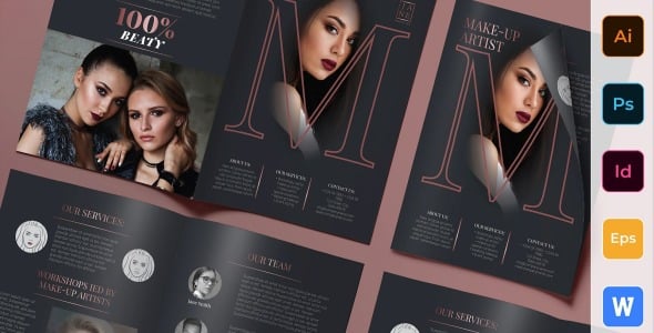 Фирменный стиль на тему графика