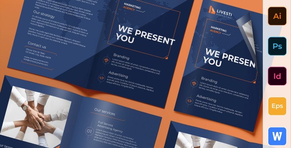 Фирменный стиль на тему графика