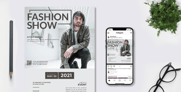 Фирменный стиль на тему графика