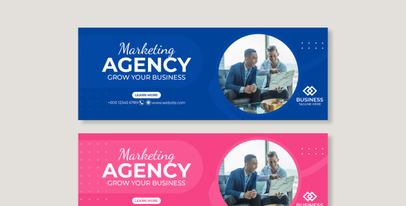 Шаблон для соцсетей на тему графика