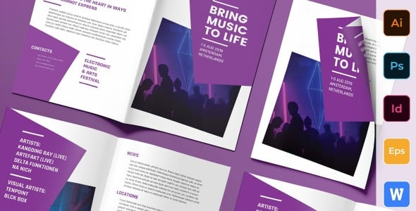 Фирменный стиль на тему графика