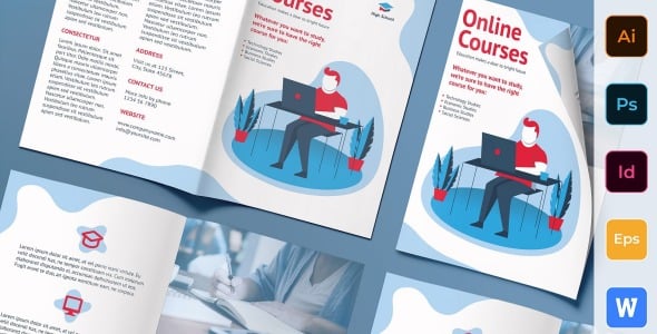 Фирменный стиль на тему графика