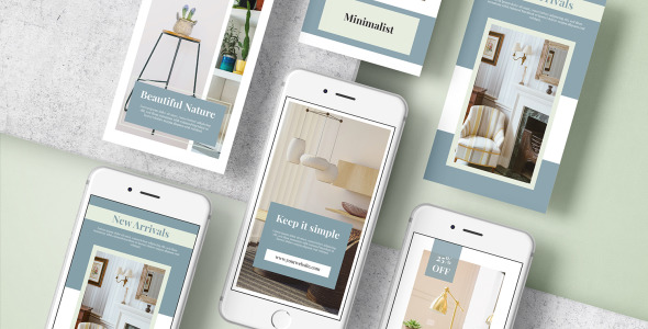 Шаблон для соцсетей на тему графика