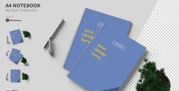 Мокап для продукта на тему графика