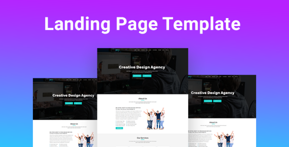Responsive Landing Page Template
