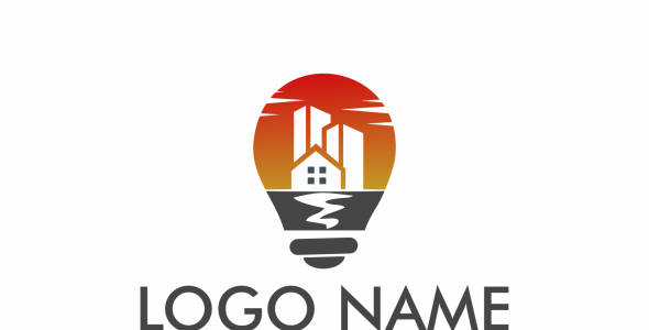 Шаблон логотипа на тему графика