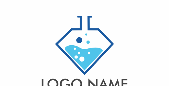 Шаблон логотипа на тему графика