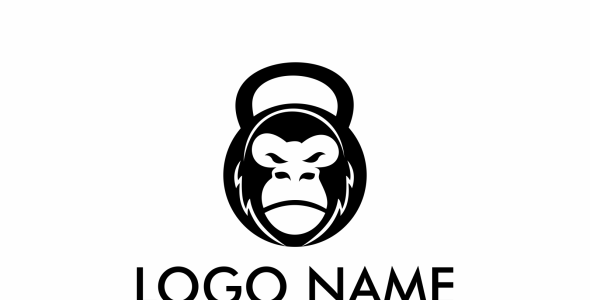 Шаблон логотипа на тему графика