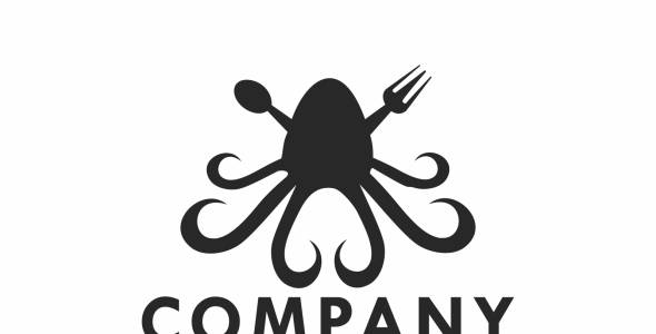 Шаблон логотипа на тему графика