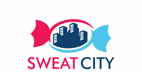 Шаблон логотипа на тему графика