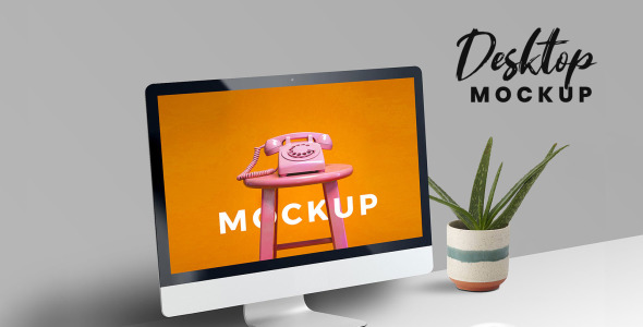 Мокап для продукта на тему графика