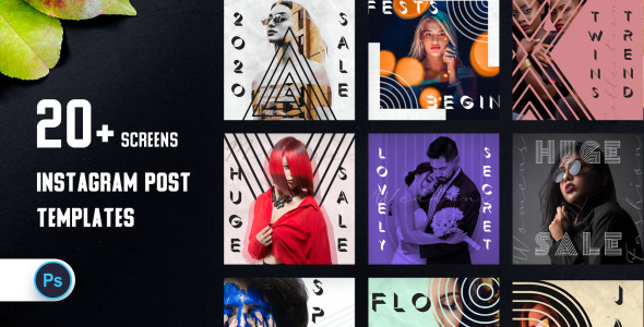 Шаблон для соцсетей на тему графика