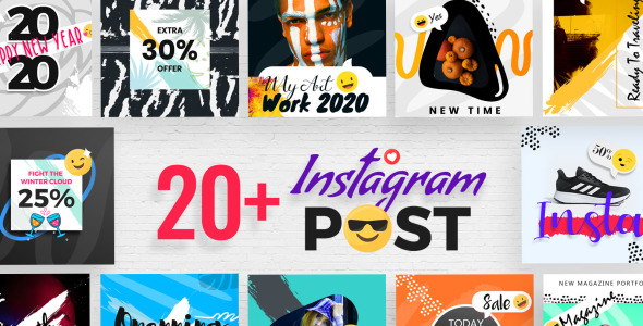 Шаблон для соцсетей на тему графика