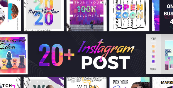 Шаблон для соцсетей на тему графика