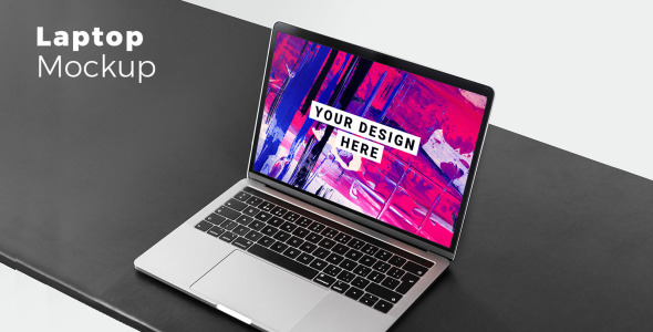 Мокап для продукта на тему графика