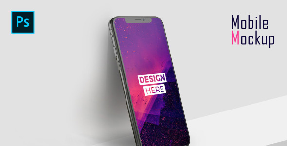 Мокап для продукта на тему графика