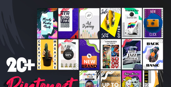 Шаблон для соцсетей на тему графика