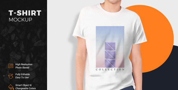 Мокап для продукта на тему графика