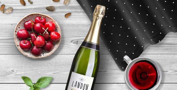 Мокап для продукта на тему графика