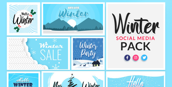 Шаблон для соцсетей на тему графика