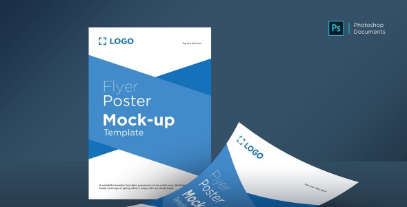 Мокап для продукта на тему графика