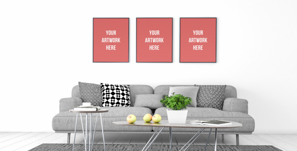 Мокап для продукта на тему графика