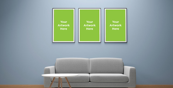 Мокап для продукта на тему графика