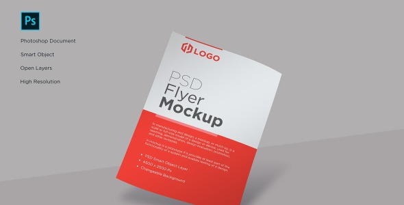 Мокап для продукта на тему графика