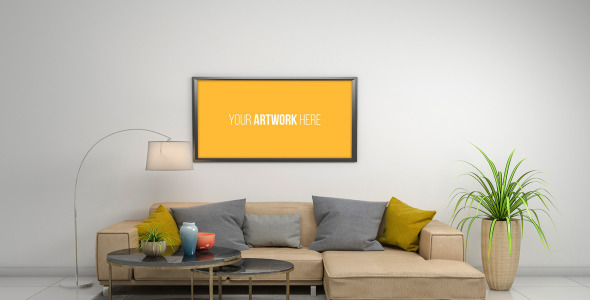 Мокап для продукта на тему графика