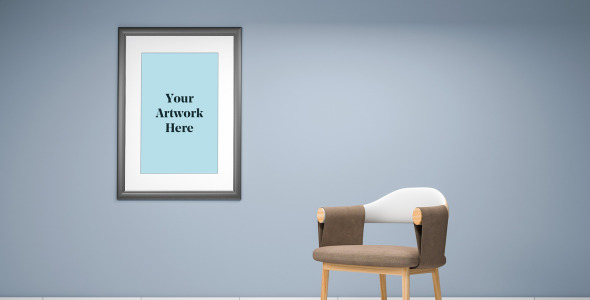 Мокап для продукта на тему графика