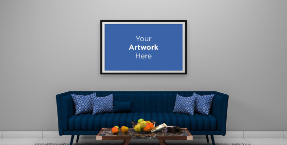 Мокап для продукта на тему графика