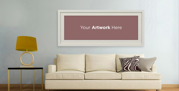 Мокап для продукта на тему графика