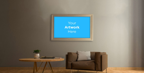 Мокап для продукта на тему графика