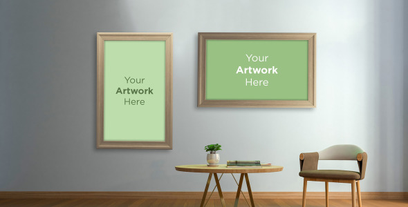 Мокап для продукта на тему графика