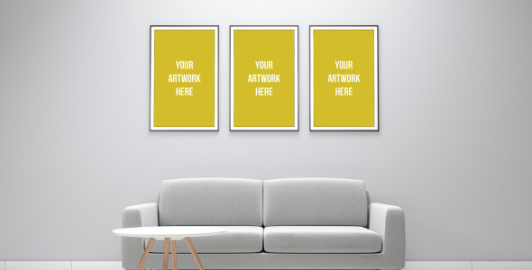 Мокап для продукта на тему графика