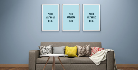 Мокап для продукта на тему графика