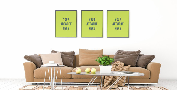 Мокап для продукта на тему графика