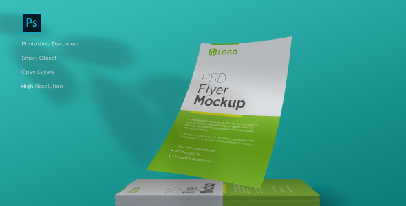 Мокап для продукта на тему графика