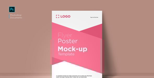 Мокап для продукта на тему графика