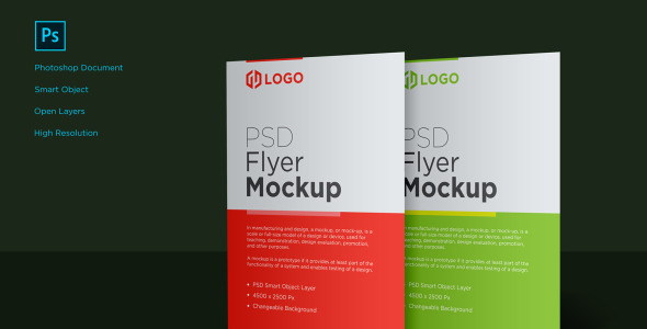 Мокап для продукта на тему графика