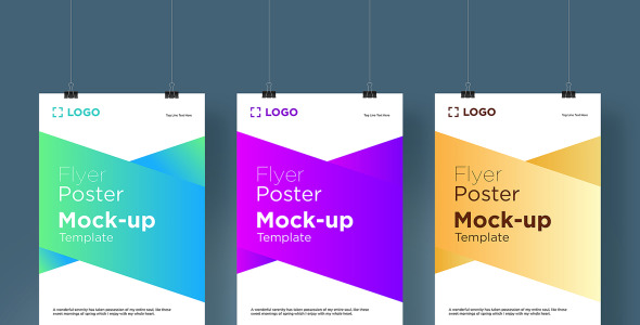 Мокап для продукта на тему графика