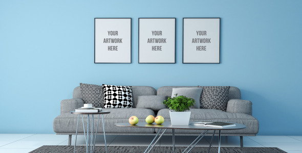 Мокап для продукта на тему графика